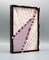 "LAVENDER CONVERGE" abstract glass mosaic, 6" x 9" product 2
